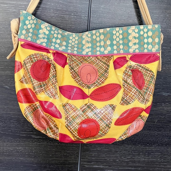 Vintage Fossil floral tote - Picture 5 of 9